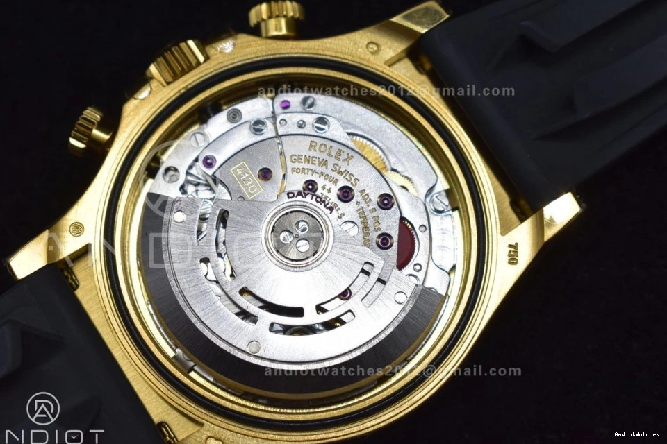 Oysterflex AllSeason Strap V Dial Edition Daytona Black 769 Diamonds SA4130 BTF Best On Rubber 116518 1:1 0205